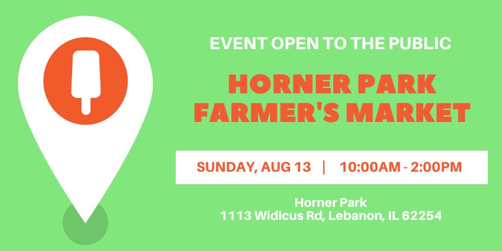 Horner Park Farmer's Market Aug 13 from 10 a.m. to 2 p.m.