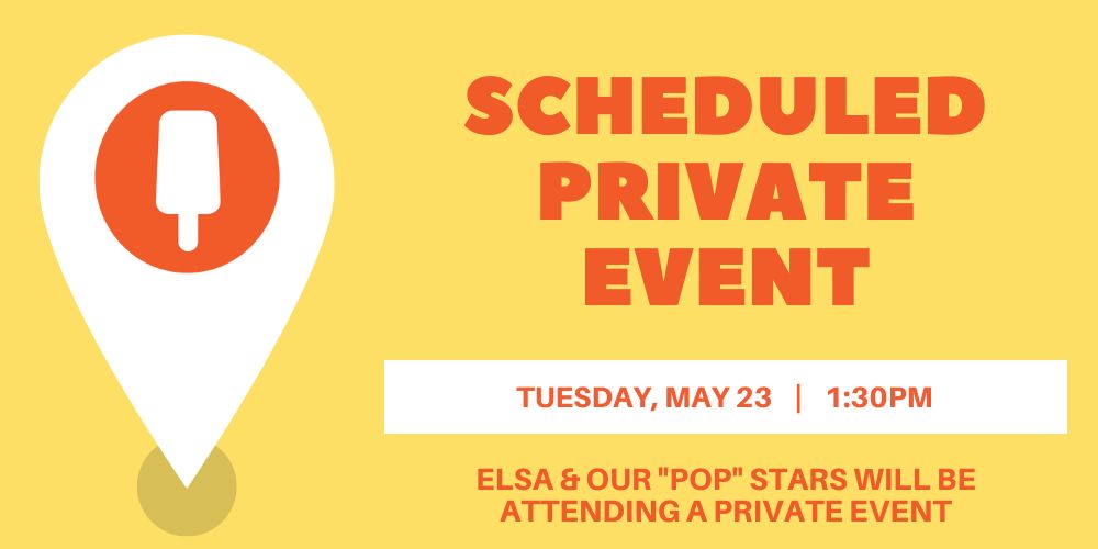 Scheduled Private Event on May 23