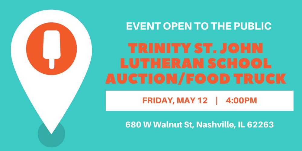 Trinity-St. John Lutheran School Auction on May 12 at 4 p.m.