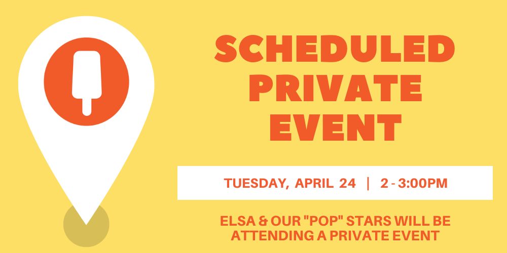 Scheduled Private Event - 4.24. 2024